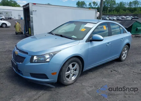 2011 Chevrolet Cruze Lt из США, поврежденный, VIN 1G1PE5S94B7217630